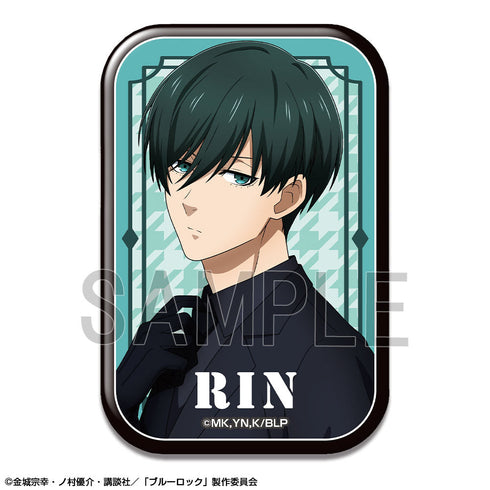 『ブルーロック』長方形缶バッジ デザイン15(糸師 凛/B)【202510再販】